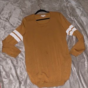 Long mustard T-Shirt